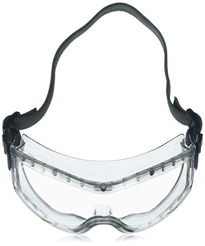 Image of MCR 2320AF Crews Stryker Goggle Clear Anti-Fog Lens Elastic Strap, 1 Pair