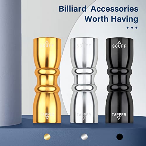 Adhafera Cue Tip Shaper, 3 In 1 Of Pool Cue Tip Shaper, The Pool Cue Accessories For Effective And Rapid Repair Cue Tip #TOP5