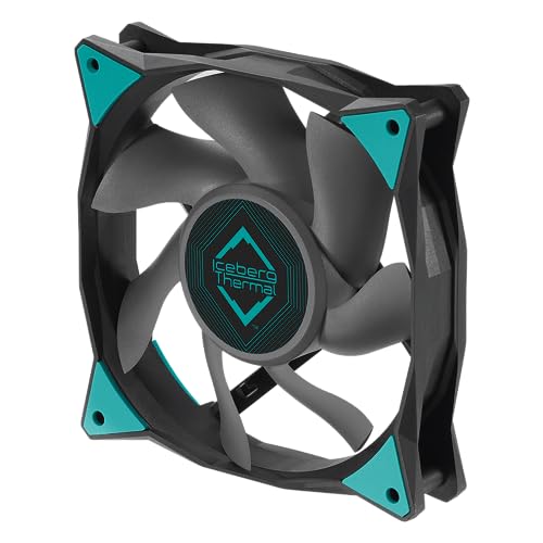Image of Iceberg Thermal IceGALE 120mm PWM Premium Case Fan (Black)