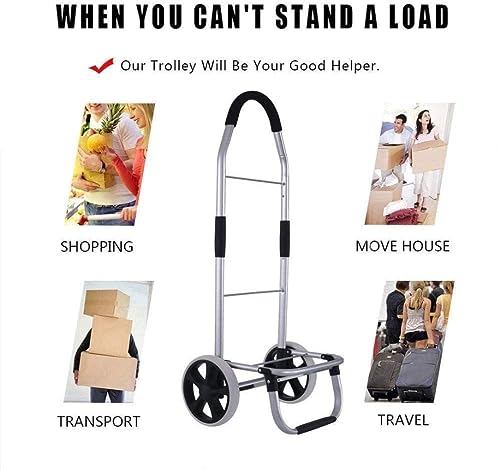 Carrito plegable portátil con capacidad 40 kg miniatura 2