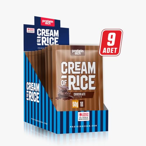 Proteinocean Cream of Rice Pirinç Kreması Karma Kutu 9 Tek Kullanımlık Saşe ürün görseli