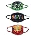 3-Pack of Kids Face Masks Marvel Avengers Team Characters
