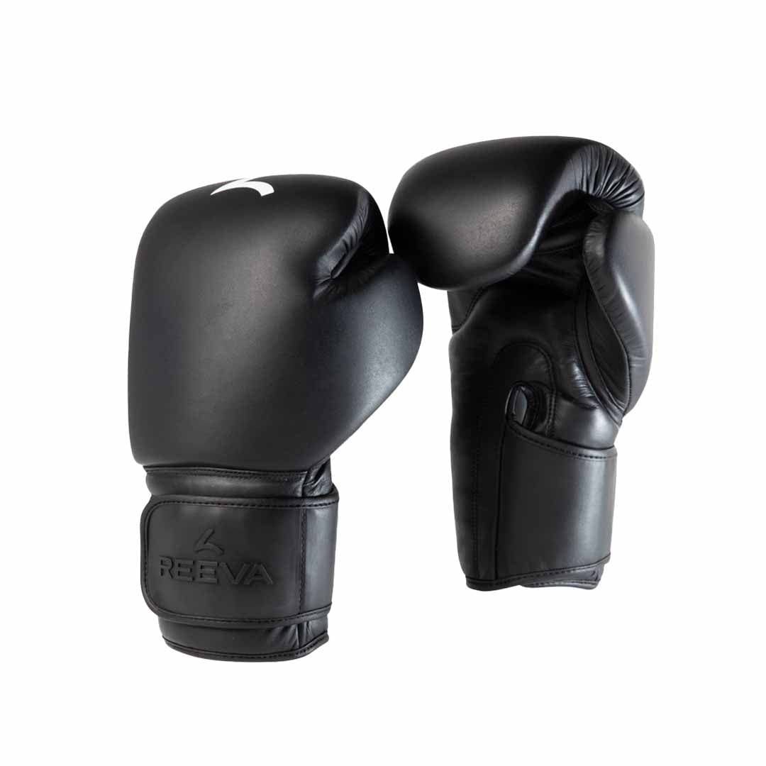 Reeva Boxhandschuhe Leder | für Kickboxen, Boxen und Anderen Kampfsportarten | Boxhandschuhe geeignet für Männer und Frauen