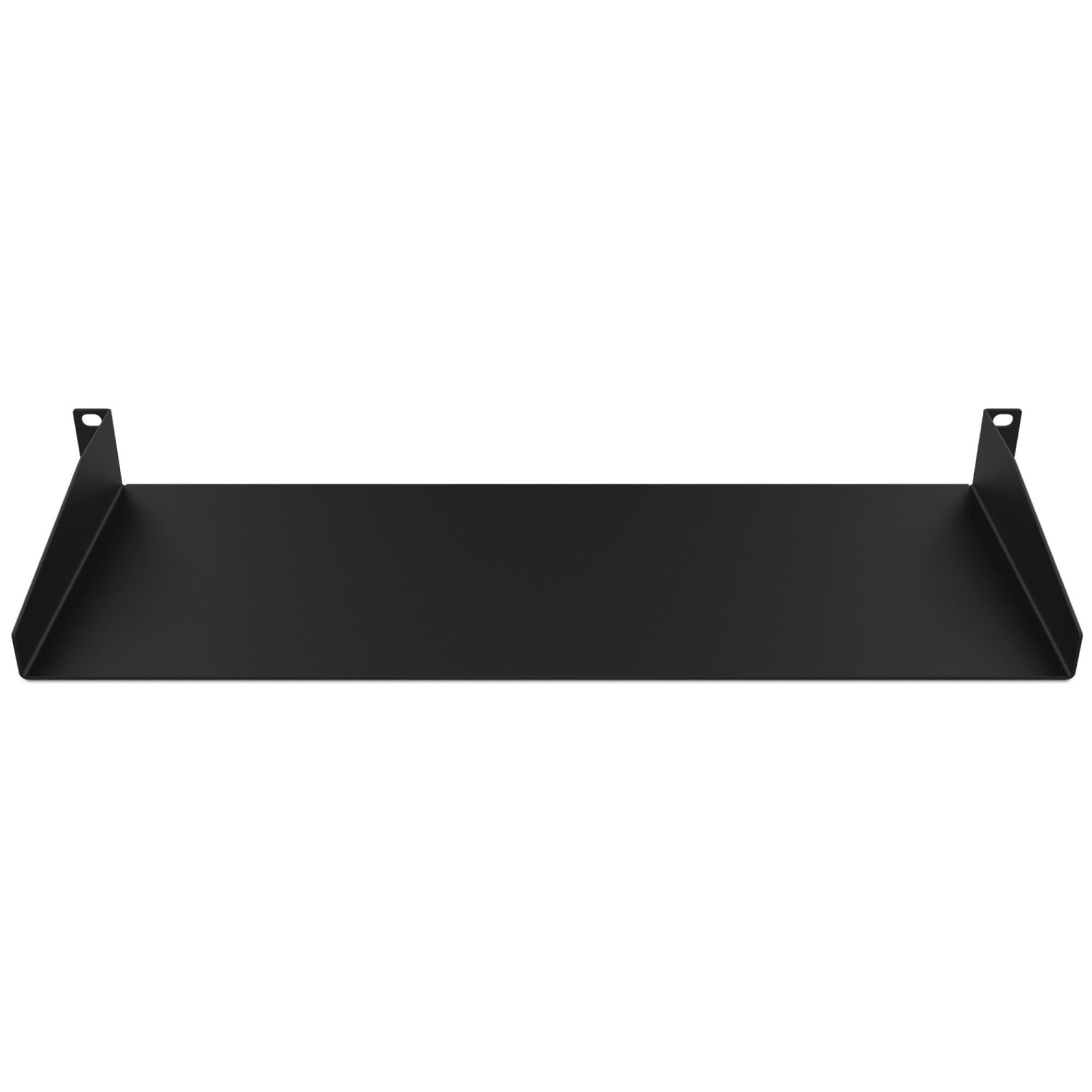 Audibax Pro Rack Shelf 1U 19 pollici - Ripiano per Armadio Server in Acciaio 15 kg