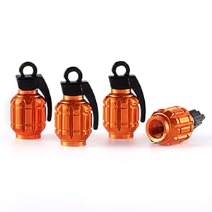 GaRhomxy Handgranaten Ventilkappen 4 Stück
