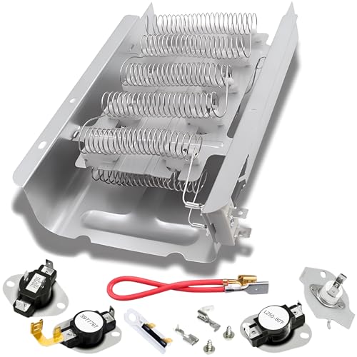 Wibefel Dryer Heating Element Kit Compatible with Kenmore 110.68202790 110.68202794 110.68322700 110.68332700 110.68402700 110.68402701 110.68422700 110.68432700 110.68522700 110.67834791