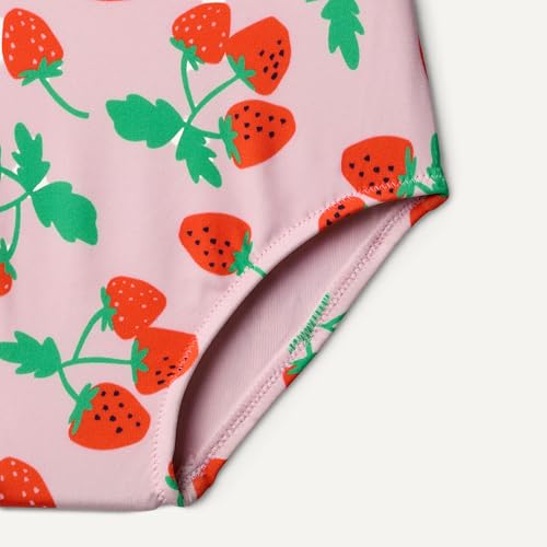 Image of Amazon Essentials Baby Girls' Ruffle One-Piece Swimsuit