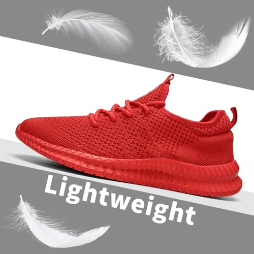 Image of Men's Shoes Running Walking Sneakers Casual Tennis Slip on Shoes Lightweight Breathable Fashion Comfortable Workout Athletic for Gym Sport Shoe