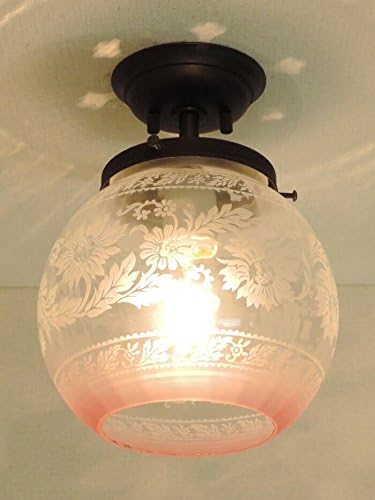 コンコルディア照明 シーリングライト真鍮製 ブロンズ色 直径18ｃｍ 球形で下があいている 壁に映り込む影も美しいガラス 355e Red Pb394 Z B0773krwxb 441 Xg1 シーリングライト Ortoclinicataubate Com Br