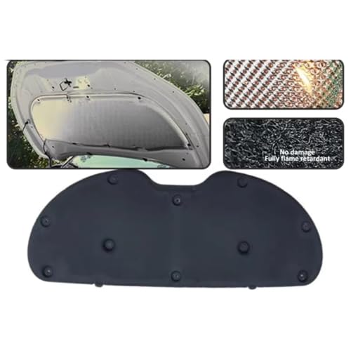 Tapis d'isolation capot Chevrolet Captiva réduit bruit moteur efficacement