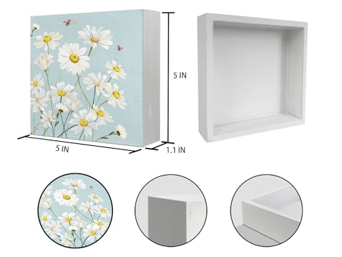Springdaisybluewoodenboxsignsummerdecorationsforhomerusticwoodblockplaquefortabletopshelfdecordaisygiftsforwomenhomeaccessoriesdecor5x5inch Urban Country Home Decor Spring daisy blue wooden box sign summer decorations for homerustic wood block plaque for tabletop shelf decordaisy gifts for womenhome accessories decor 5 x 5 inch urban country home decor