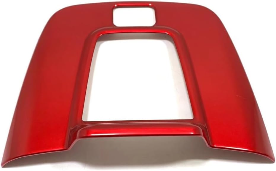 Car Accessories Fit for Honda Civic 11th Gen 2022 2023 2024 2025 Dashboard GPS Navigation Behind Panel Cover Trim (Red) 1PC ABS