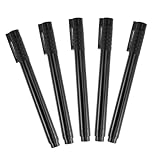 DIKACA 5 Stück Geldscheinprüfer Stift mit Chisel Spitze zur Erkennung von Falschgeld Tragbarer...