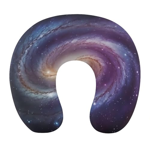 Almohada en U de espuma viscoelástica tamaño único miniatura 1