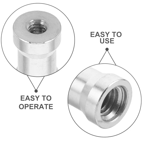 Tornillo de soporte para trípode compacto y resistente con base de montaje para fotografía estable 3