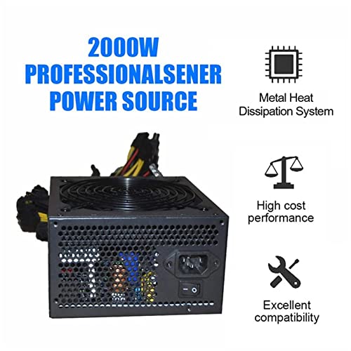 Source d'alimentation minière PURYN 1800W stable à haut rendement 80%