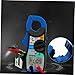 LIFKOME High Precision Mini Digital Clamp Multimeter Tester Blue Portable Electrical Voltmeter with LCD Backlight Overload Protection for Electricians and Industrial Use Battery Not