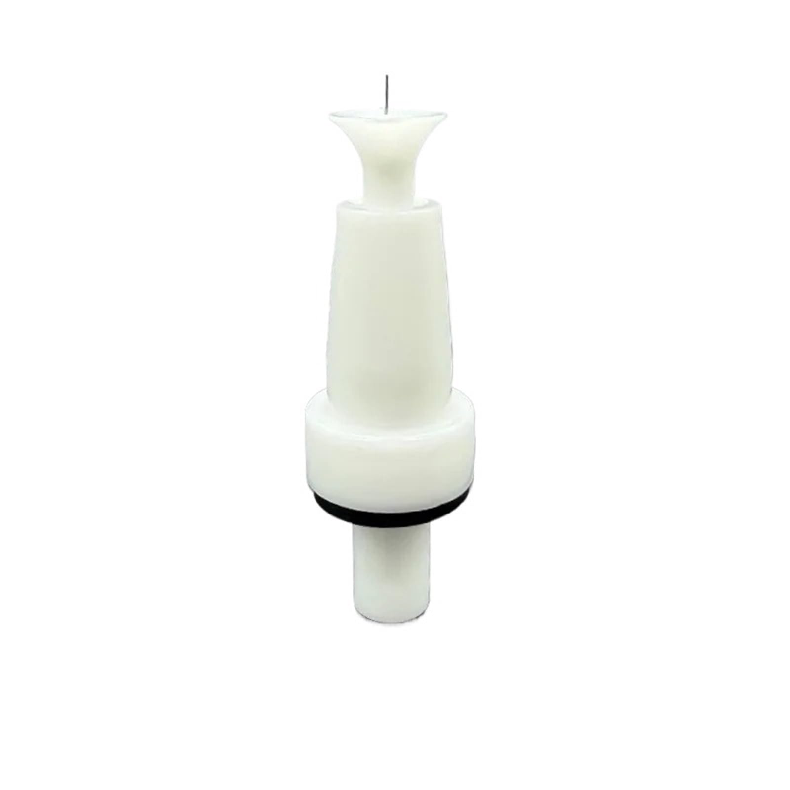 Trepmeun 2 Sets Round Nozzle Replacement Spray Gun Nozzle Electrode Holder Fit For Manual 03 Electrostatic Powder Coating Spray Gun(2 Sets Round Nozzle)