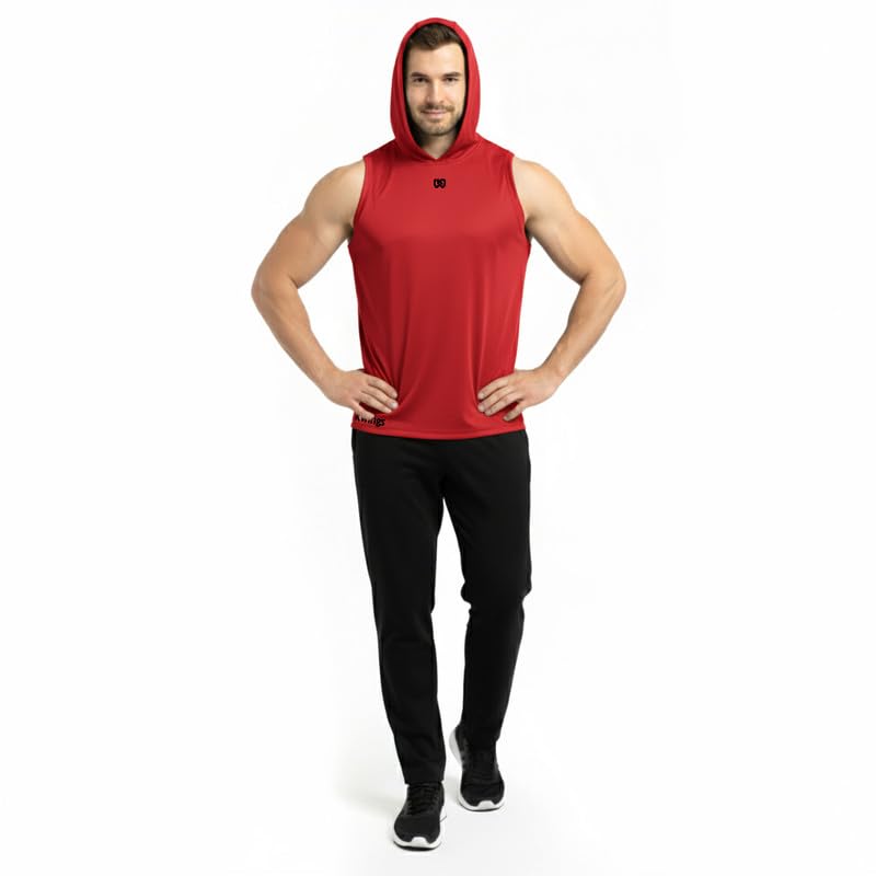 kwings Men Sando || Mens Sleeveless Hoodie Gym Tank || Men’s Athletic Hooded Sando || Quick-Dry Muscle Fit Workout Top for Training & Fitness-picture-26
