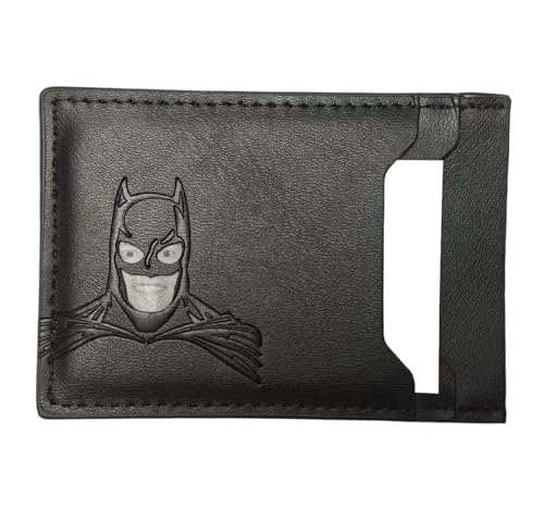 Bat Wallet ID for Men and Woman, Superhero Mask Design ID holder Card Bat Holder Heroic Multi Card Slots wallet gift Bat eyes. Unisex and all ages wallet3