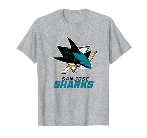 San Jose Sharks Power Play Gray Officially Licensed T-Shirt