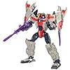 41n8ao2tchl - Transformers Legacy United Voyager Class Cybertron Universe Starscream, 7-inch Converting Action Figure, 8+ Years