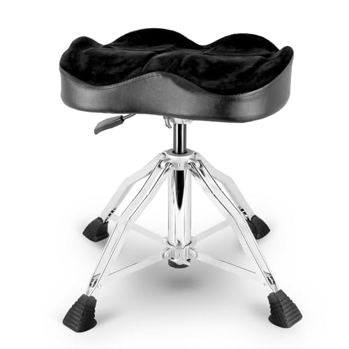 ROWELL Hydraulic Drum Throne - Adjustable Drum Stool