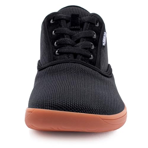 Image of HOBIBEAR Wide-Toe-Box Barefoot Shoes for Mens Womens Minimalist Breathable Trail Running Walking Shoes