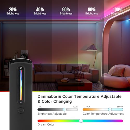 Control remoto inalámbrico RF 2.4GHz para tiras LED RGBCCT miniatura 2