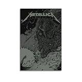concert posters metallica La mejor opción para diferentes ocasiones: el lienzo vintage para el hogar es la mejor opción para tu pareja, familiares, compañeros de clase, amigos y compañeros de trabajo. Es adecuado para varias ocasiones. Una decoración de pared perfecta para el hogar, sala de estar, dormitorio, cocina, comedor, baño, bar, hotel, restaurante, oficina. Las imágenes con muebles son solo para fines ilustrativos y pueden no dibujarse a escala.