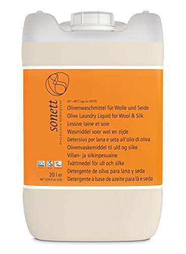 Preisvergleich Produktbild Sonett Olivenwaschmittel für Wolle und Seide, 20 Liter