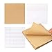 4 Pz Foglietti Adesivi a Quadretti Blocchetti Memo Adesivi Pois Note Adesive Bianche Appunti Autoadesivi Removibili Carta Kraft per Scuola Ufficio Casa Studenti 75 x 75mm