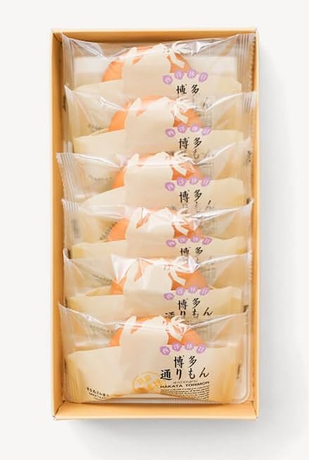 Amazon | 【福岡限定】博多通りもん（6個入り×1箱）【メーカー専用袋