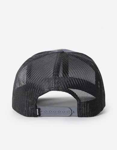 Rip Curl Custom Curve Trucker Hat-Washed Black2