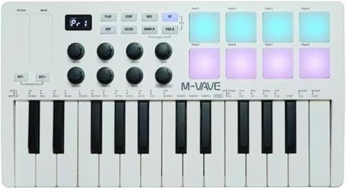 GoufuGui L[{[h 25 USBRg[[ ~j MIDI Rg[ L[{[h RpNg xVeBΉ y Mtg wZyDƁAS (zCg)