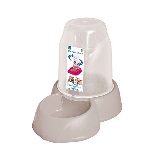 ICA GP GP10089 Rutschfester Futternapf für Futter und Wasser, mittelgroß