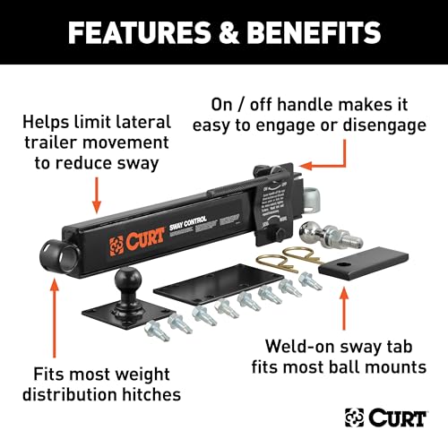 CURT 17200 Trailer Sway Control Kit