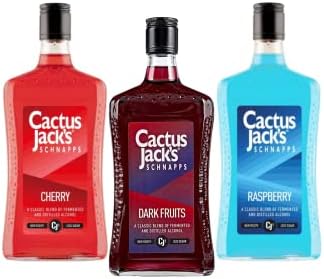Cactus Jack's Passion Fruit Flavoured Schnapps - 70cl - Enjoy as a colourful shot or with a mixer