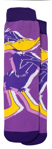 Hyp Looney Tunes Socks for Men, 6 Pair Pack, Mens Bugs Bunny Socks - Daffy Duck, Sylvester, Tweety - Size 8-123