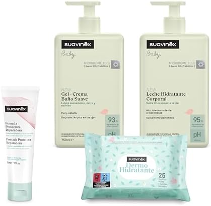 Suavinex, Pack Cosmética Gran Formato. Incluye: Gel-Champú Suave ...