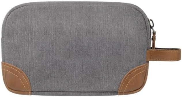 Portable Canvas Business Trip Hand held Men's Toiletry Bag Fitness image 4