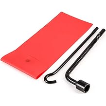 Red Hound Auto 1993-2015 Spare Tire Tool Replacement Set Kit for Jack Compatible with Nissan Altima NV Rogue Sentra Stanza Versa 200SX