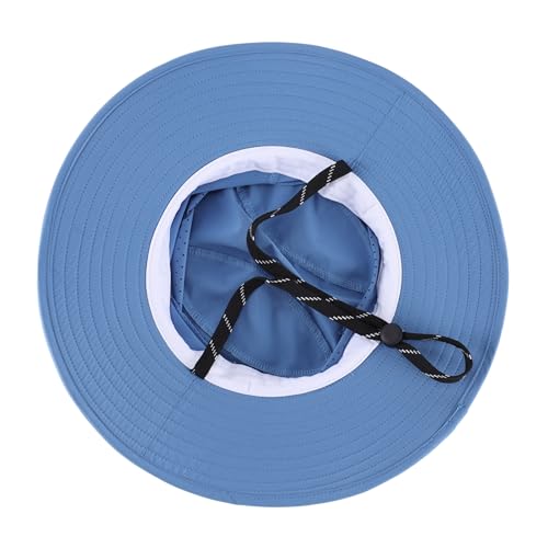 Image of Connectyle UPF 50+ Wide Brim Sun Hat for Men Women UV Protection Bucket Hats Outdoor Breathable Safari Hat for Fishing Hiking