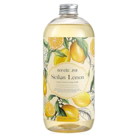 ROMIIE ZOI Lemon Hand Soap Refill Cover