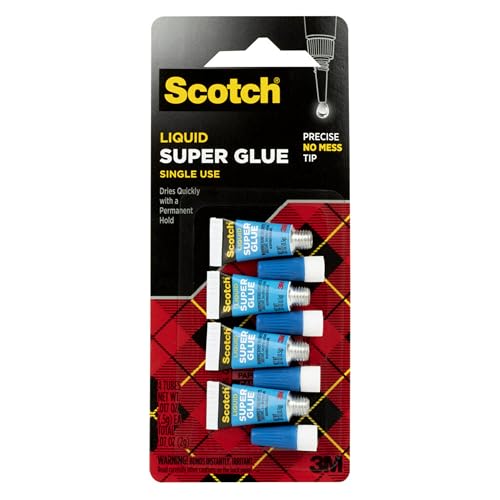 Scotch AD114 Sekundenkleber Flüssigkeit 4 Stück