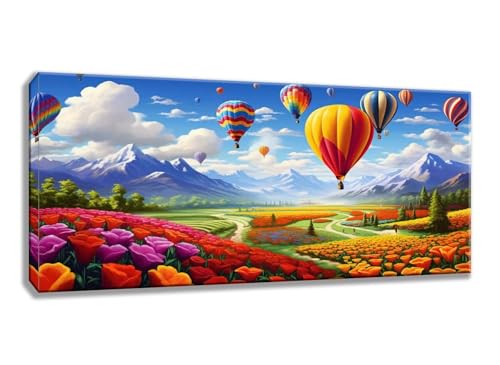 Peinture Diamant Adulte Montgolfière : Sublimez votre Grand Salon Modern