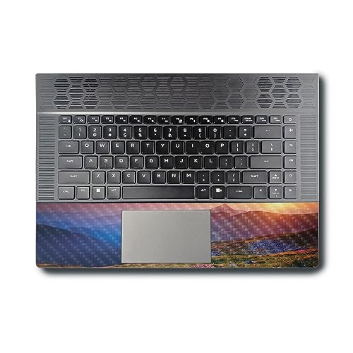 Image of MightySkins Carbon Fiber Skin Compatible With Alienware X16 R1 (2023) Full Wrap Kit - Field Of Color | Protective Durable Textured Carbon Fiber Finish | Easy To Apply & Change Styles | Made in the USA