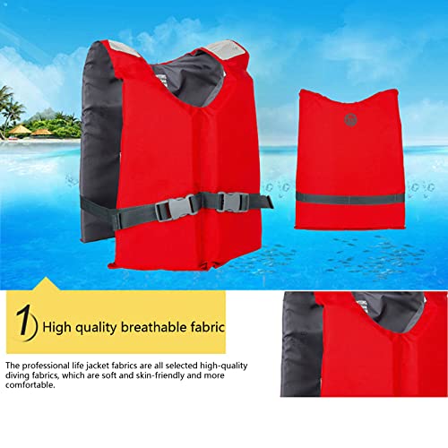 Volwassenen Waterdicht Sport Reddingsvest Vest, Float Zwemmen Drijfhulpmiddel Surfen Vest Safty Outdoor Vissen Reddingsvesten met Verstelbare Gesp Duiken Water Sport - Image 4