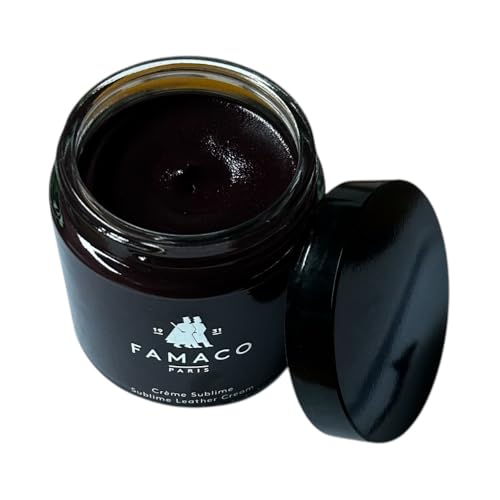 Famaco Collection 1931 - Creme Sublime - Hochwertige Schuhcreme aus Frankreich 100 ml (Bordeaux)
