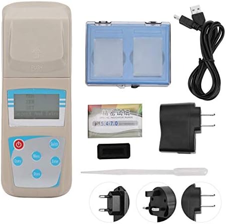 ZYL Portable Residual Chlorine Tester Water Quality Detection Meter Chlorine Detector Analyzer ph Tester